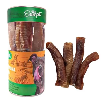 تشویقی سگ سویل پت مدل خرخره بره – Sevillepet natural lamb neck treat