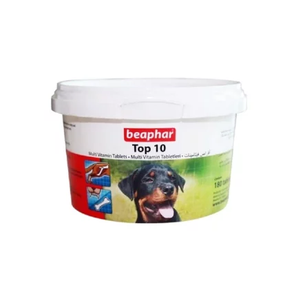 قرص مولتی ویتامین سگ بیفار مدل Top10 – Beaphar Top10 Dog Vitamin