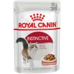 پوچ گربه بالغ رویال کنین مدل instinctive در عصاره گوشت – 85 گرم