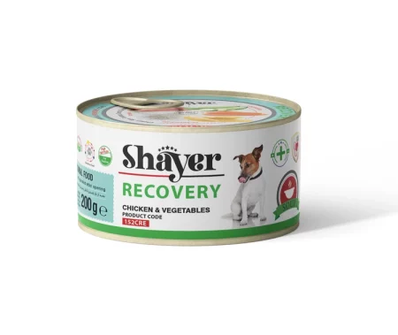 کنسرو ریکاوری سگ شایر با طعم سوپ مرغ و سبزیجات – Shayer Dog Recovery Food