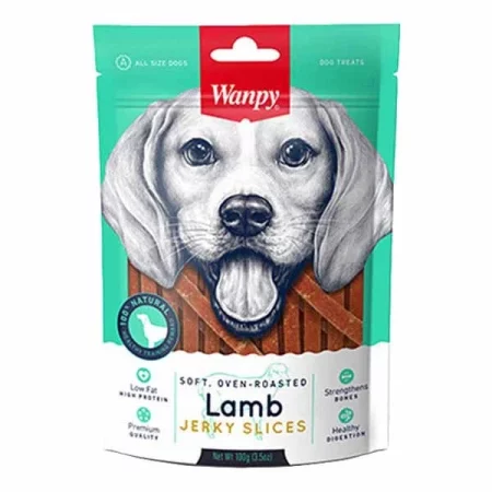 تشویقی سگ ونپی مدل گوشت بره 100 گرمی – Wanpy Lamb Dog Treat
