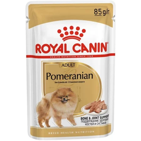 پوچ سگ بالغ پامرانین رویال کنین 85 گرم – Vitapoo Royal Canin Pomeranian