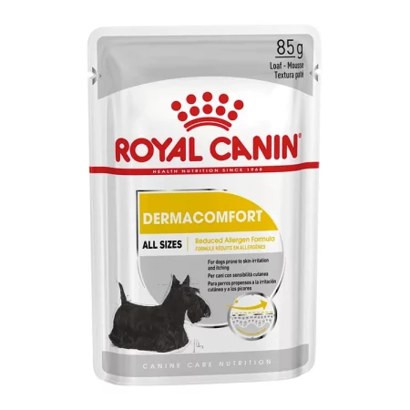 پوچ سگ بالغ درماکامفورت رویال کنین 85 گرم – Vitapoo Royal Canin Dermacomfort