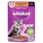 پوچ بچه گربه ویسکاس طعم مرغ 85 گرم – Vitapoo Whiskas Kitten
