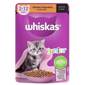 پوچ بچه گربه ویسکاس طعم مرغ 85 گرم – Vitapoo Whiskas Kitten
